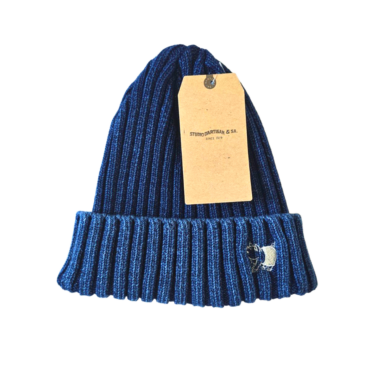 STUDIO D’ARTISAN インディゴニットキャップ 7481