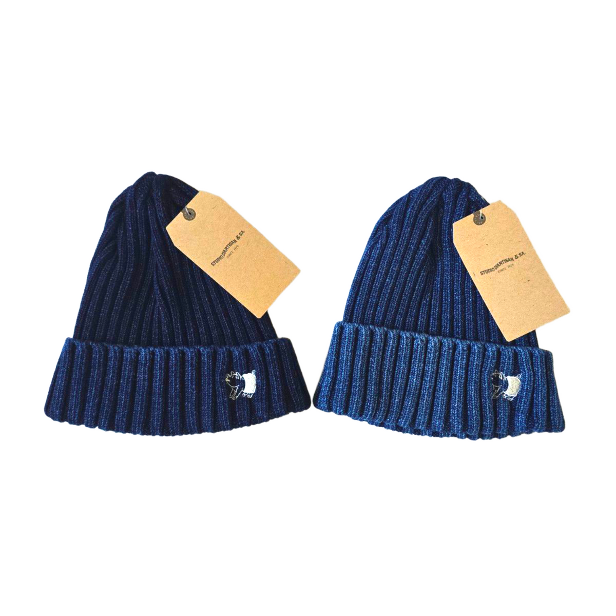 STUDIO D’ARTISAN インディゴニットキャップ 7481