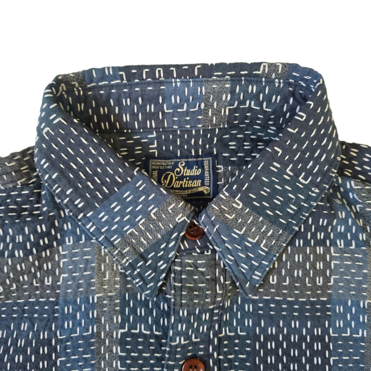 STUDIO D’ARTISAN NORAGI SASHIKO シャツ 5651