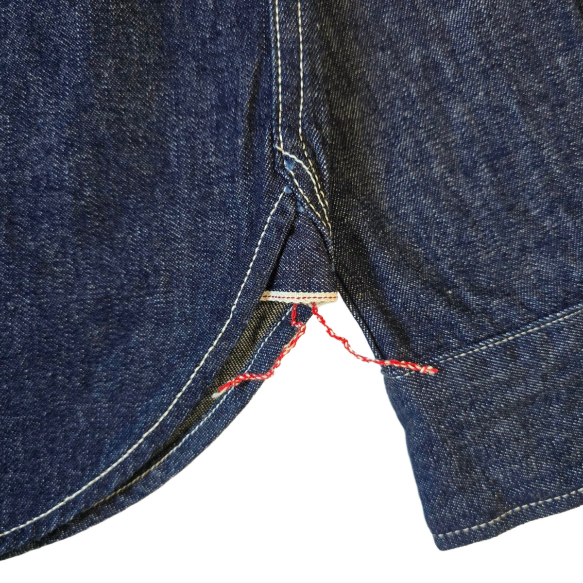 STUDIO D’ARTISAN デニム長袖ワークシャツ 5333B