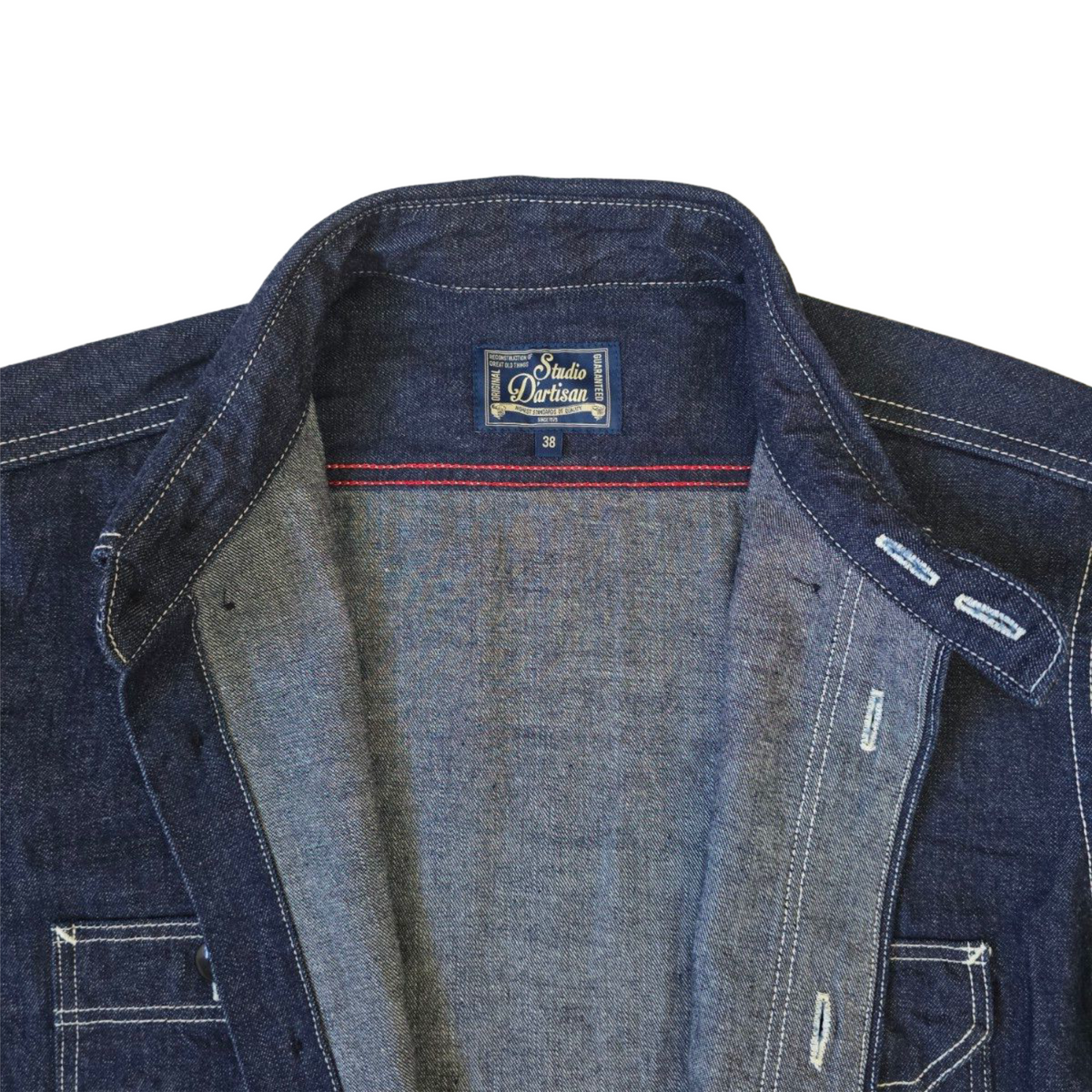 STUDIO D’ARTISAN デニム長袖ワークシャツ 5333B