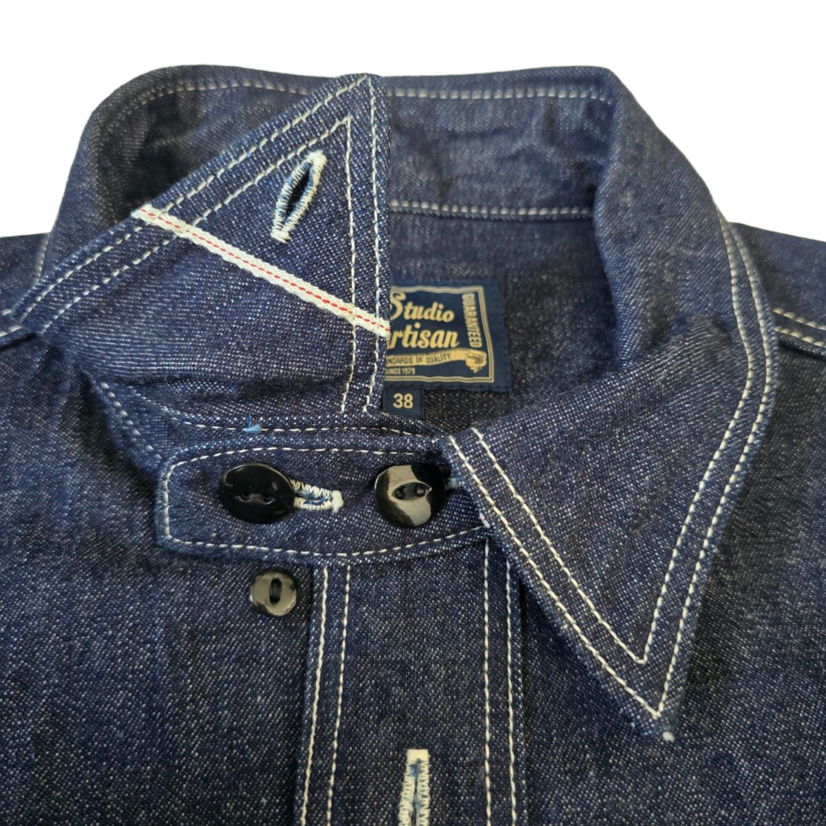 STUDIO D’ARTISAN デニム長袖ワークシャツ 5333B