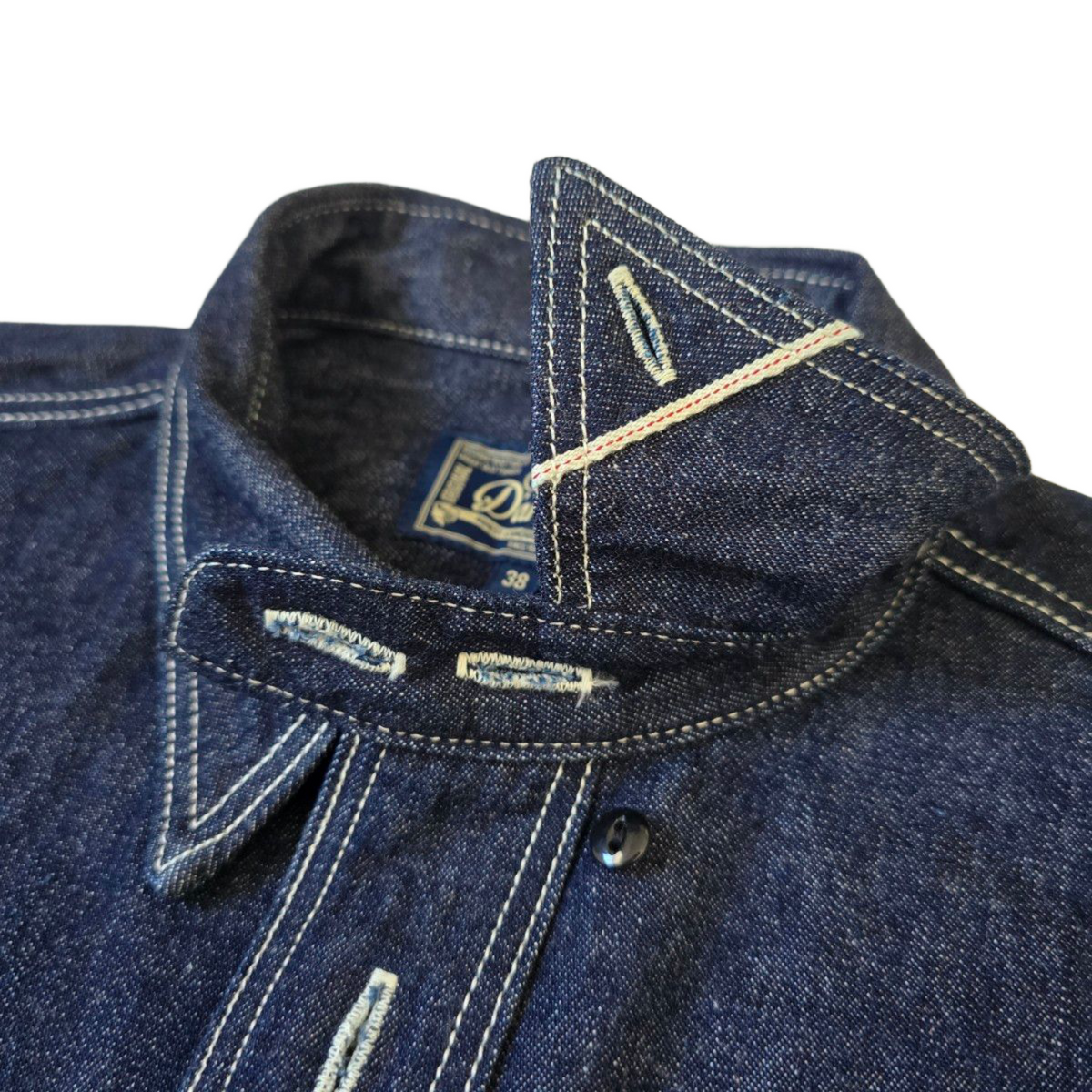STUDIO D’ARTISAN デニム長袖ワークシャツ 5333B
