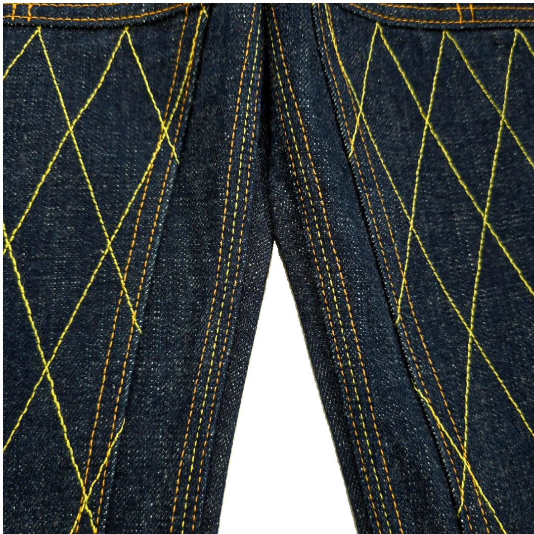 TROPHY CLOTHING W Knee Standard Dirt Denim / Lot.1606