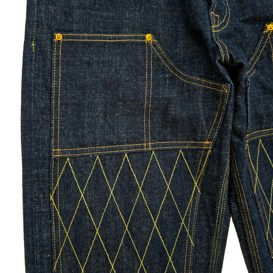 TROPHY CLOTHING W Knee Standard Dirt Denim / Lot.1606