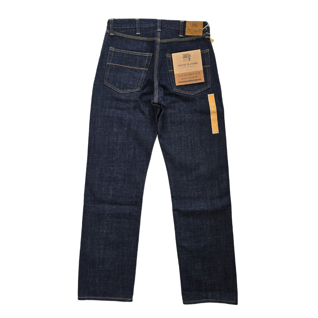 TROPHY CLOTHING W Knee Standard Dirt Denim / Lot.1606