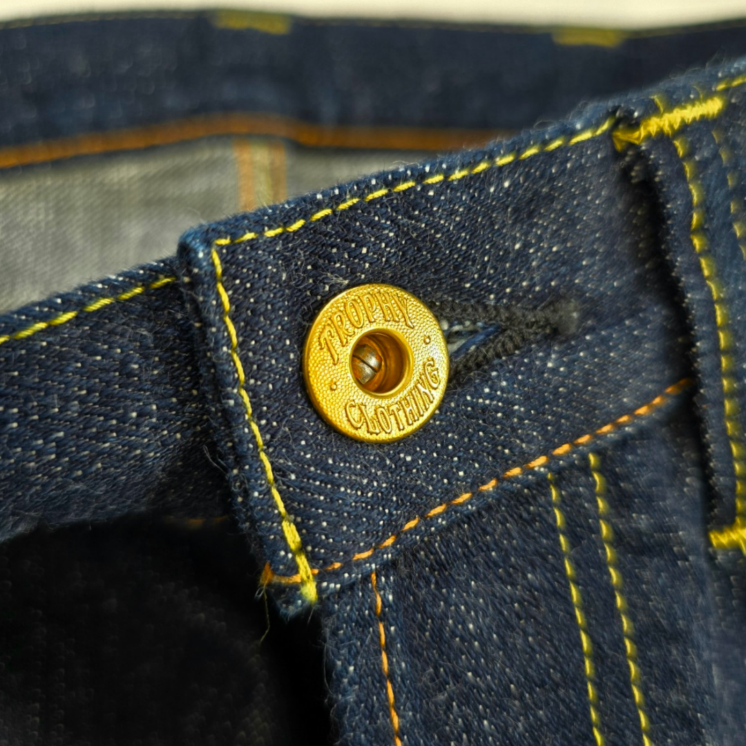 TROPHY CLOTHING W Knee Standard Dirt Denim / Lot.1606