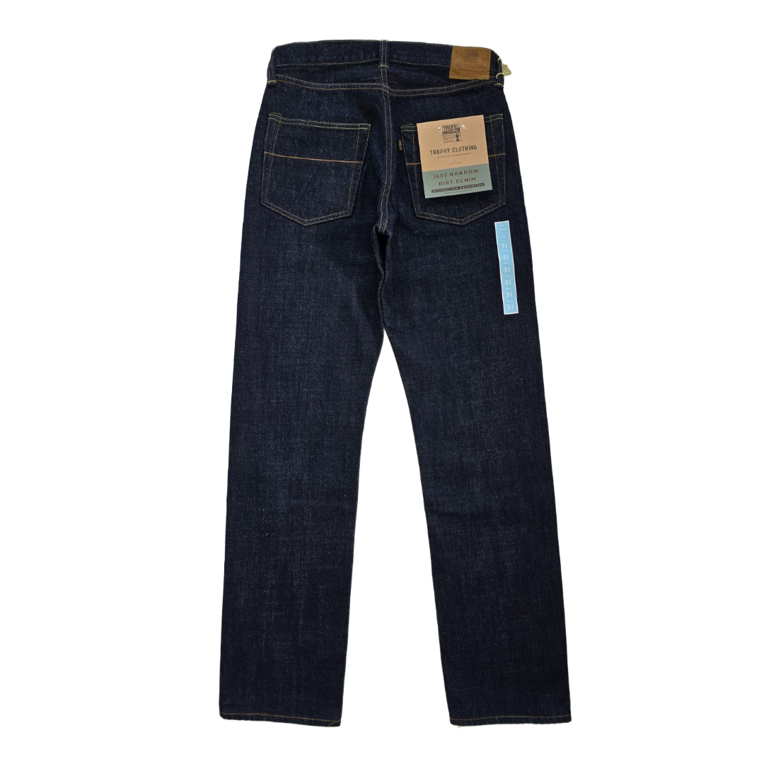 TROPHY CLOTHING Narrow Dirt Denim / Lot.1607
