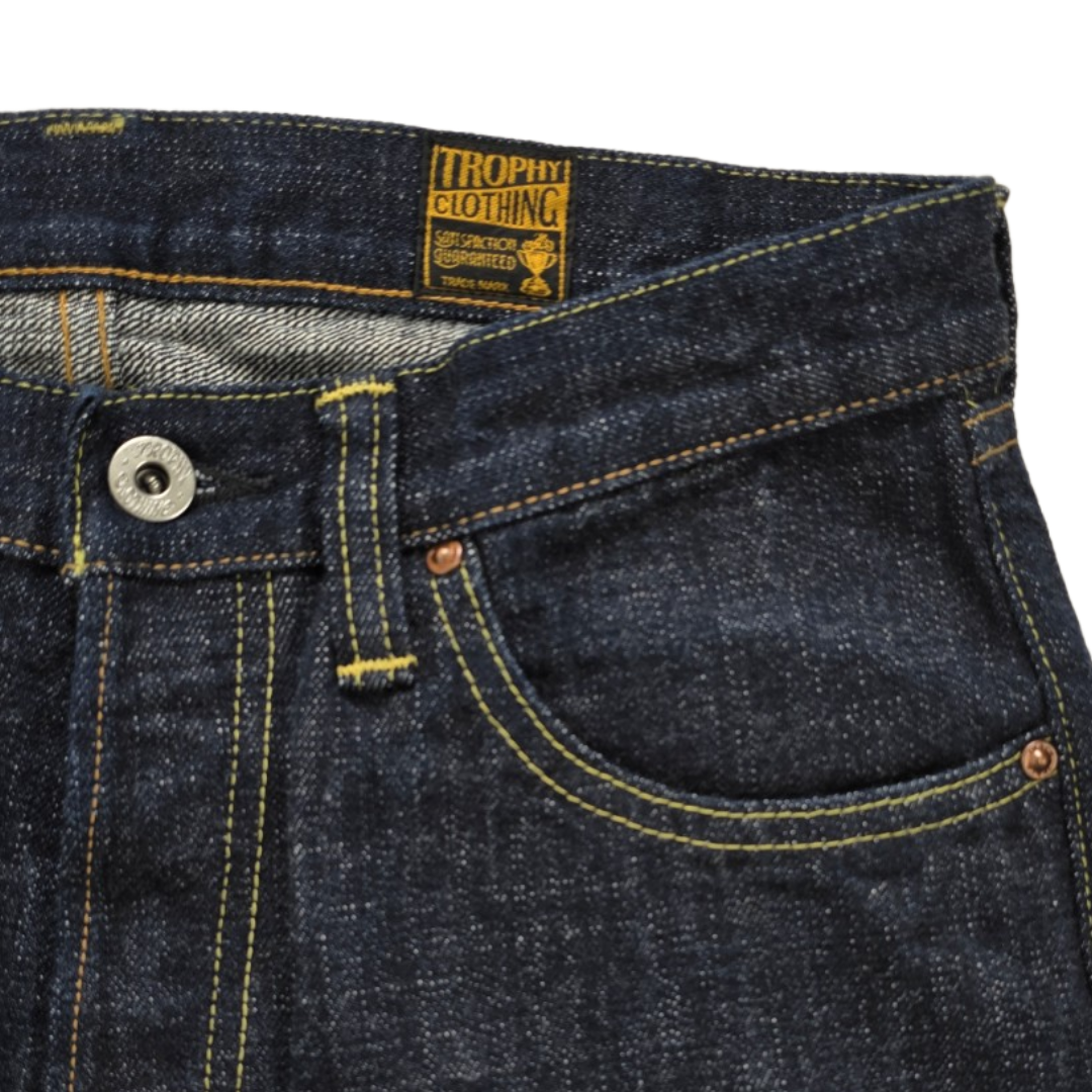 TROPHY CLOTHING Narrow Dirt Denim / Lot.1607