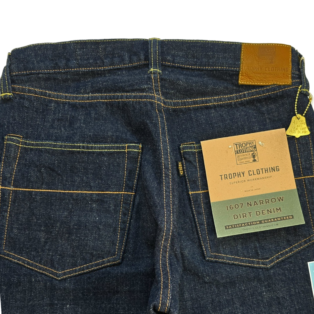 TROPHY CLOTHING Narrow Dirt Denim / Lot.1607