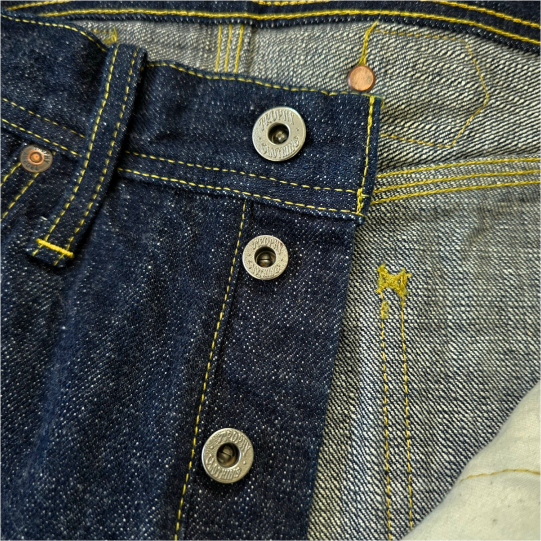 TROPHY CLOTHING Waist Overalls Dirt Denim / Lot.1604