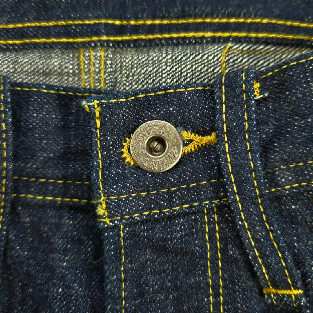 TROPHY CLOTHING Waist Overalls Dirt Denim / Lot.1604