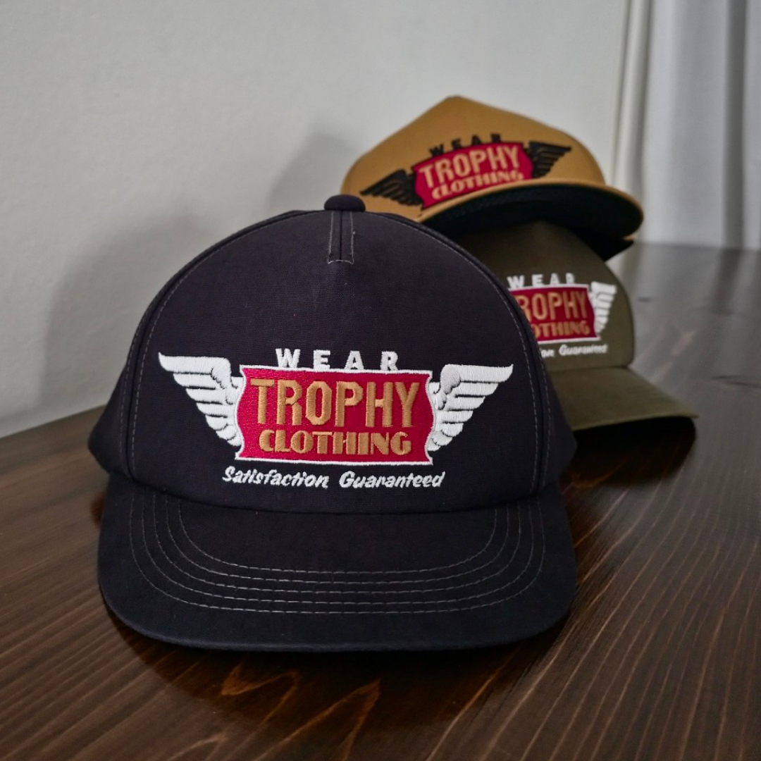 TROPHY CLOTHING Wing Logo Tracker Cap (TR26AW-701)