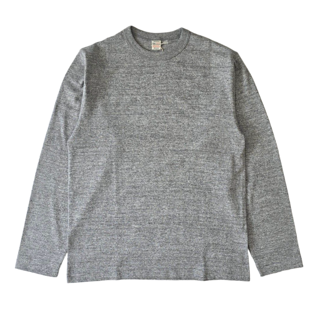 WAREHOUSE Lot 5906 Long-Sleeve Crew-Neck T-Shirt, Solid Color
