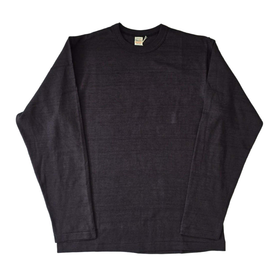 WAREHOUSE Lot 5906 Long-Sleeve Crew-Neck T-Shirt, Solid Color
