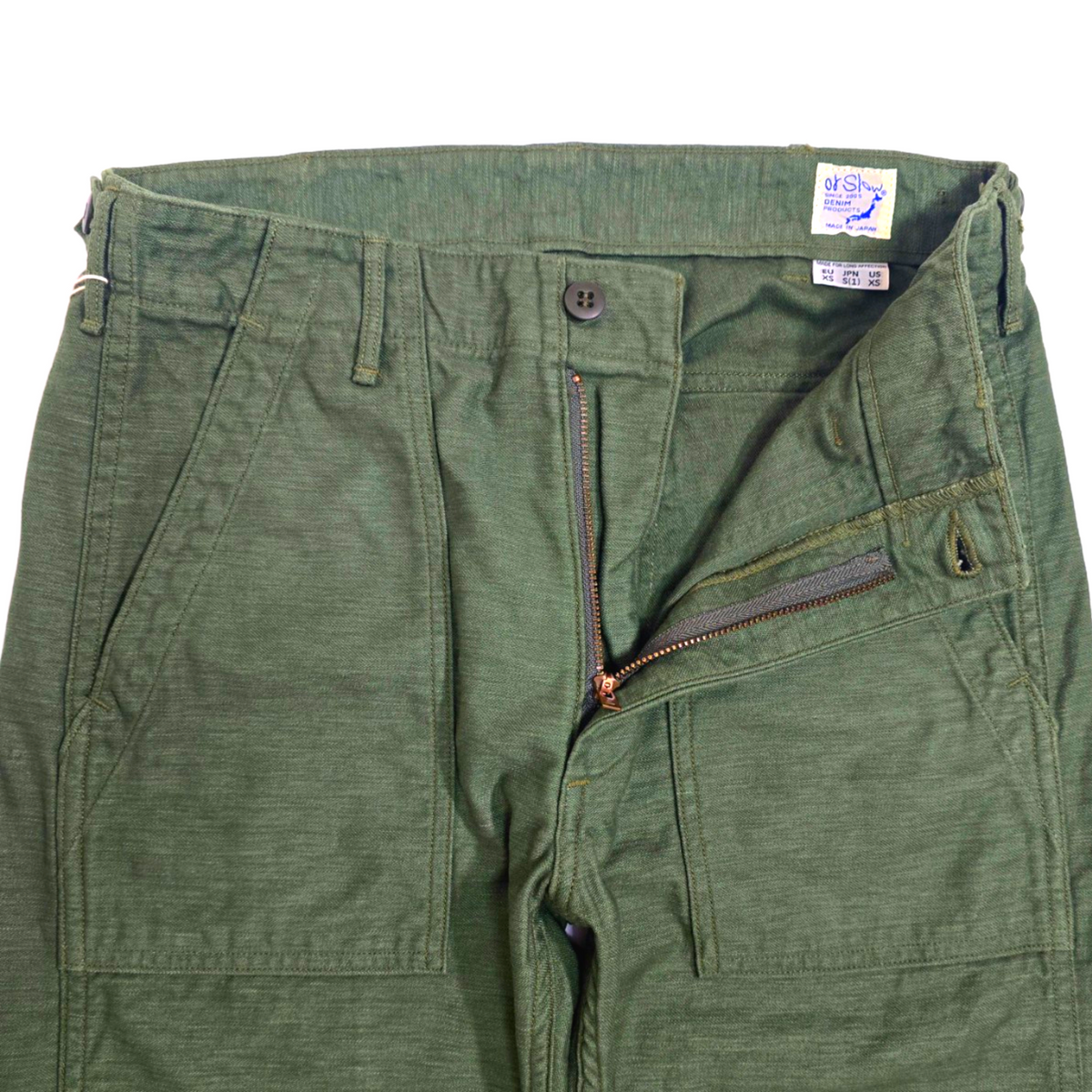 orSlow US ARMY SLIM FATIGUE PANTS (01-5032-16)